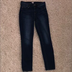 JCrew Stretch Skinny Jean darkwash